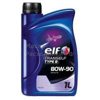 Масло трансмиссионное Elf TransElf Type B 80W-90 (1л) 128716