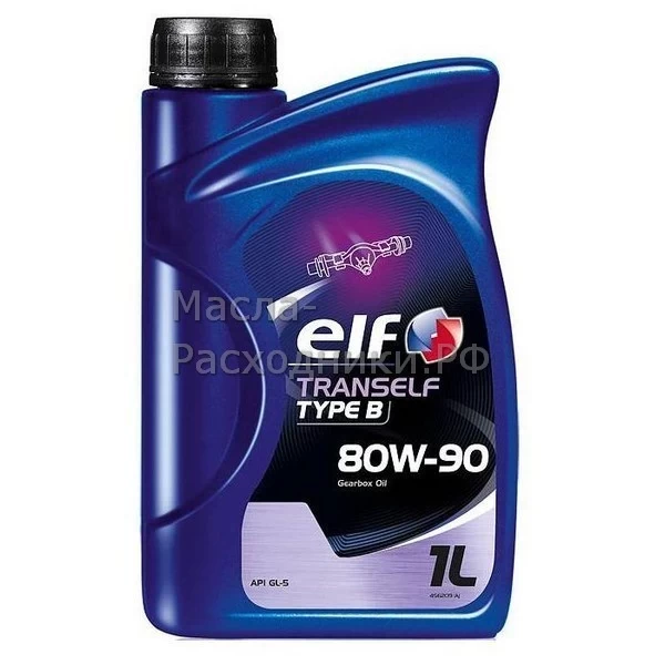 Масло трансмиссионное Elf TransElf Type B 80W-90 (1л) 128716
