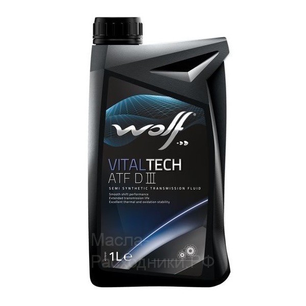 WOLF VITALTECH ATF DIII Масло трансмиссионное (1л) 8305306