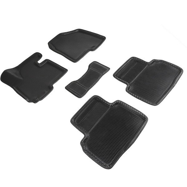 Коврики 3D EVA "РОМБ" Hyundai ix35, KIA Sportage 2010-2015 черный (комплект) 95285 SEINTEX