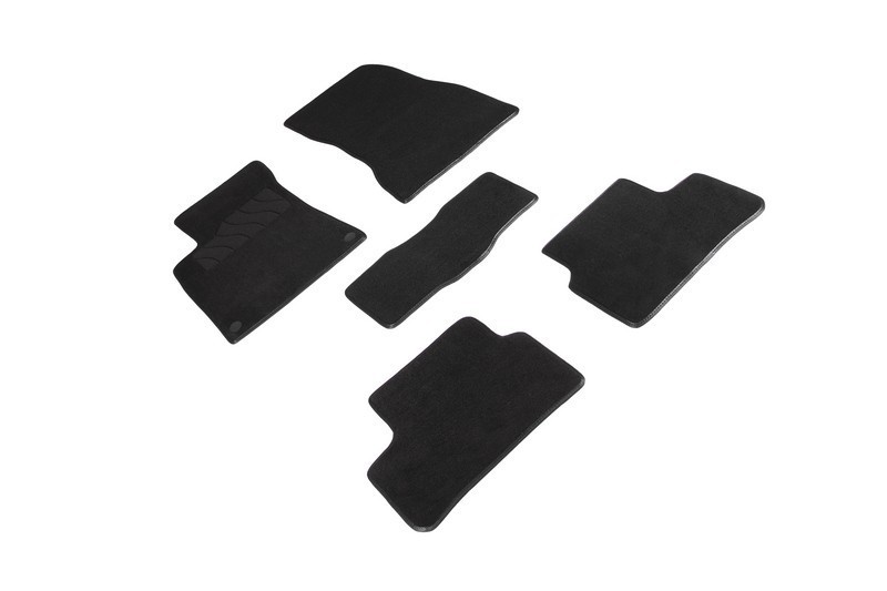 Ворсовые коврики LUX для Mercedes-Benz A-Class W177 2018-н.в. (комплект) SEINTEX 94651