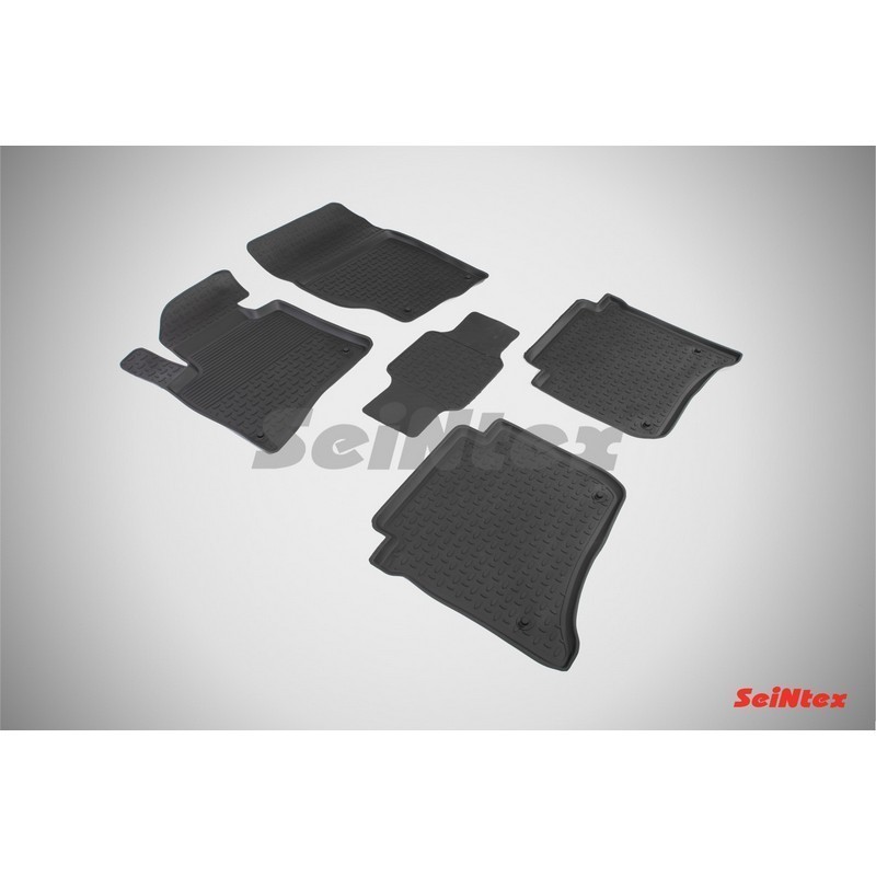Коврики с высокими бортиками VOLKSWAGEN TOUAREG II 2010-2017 (комплект) SEINTEX 82716