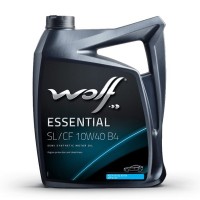 WOLF ESSENTIAL 10W-40 SL/CF A3/B4 Масло моторное (4л) 1049620
