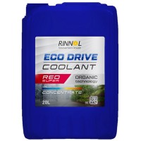 Жидкость охлаждающая RINNOL ECO DRIVE COOLANT RED SUPER (20л) 100254