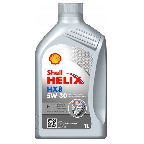 Масло моторное Shell Helix HX8 ECT 5W-30 C3 (1л) 550048036