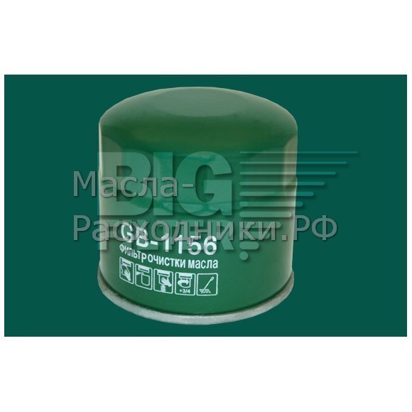 Фильтр масляный BIG GB-1156 HYUNDAI, KIA, MITSUBISHI