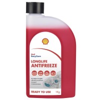 Антифриз Shell Longlife Antifreeze Ultimate Protection G12/G12+ (красный), готовый (1л) 00000004491