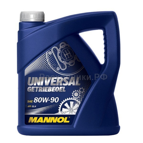 Масло трансмиссионное Mannol Universal Getriebeoel 80W-90 (4л) 1355