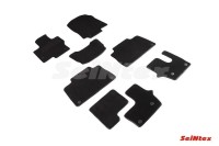 Ворсовые коврики LUX для Mercedes-Benz CLS-Class II (X167) 2019-н.в. (комплект) SEINTEX 94658