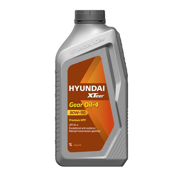 HYUNDAI Xteer GEAR OIL GL-4 80W-90 Масло трансмиссионное (1л) 1011018