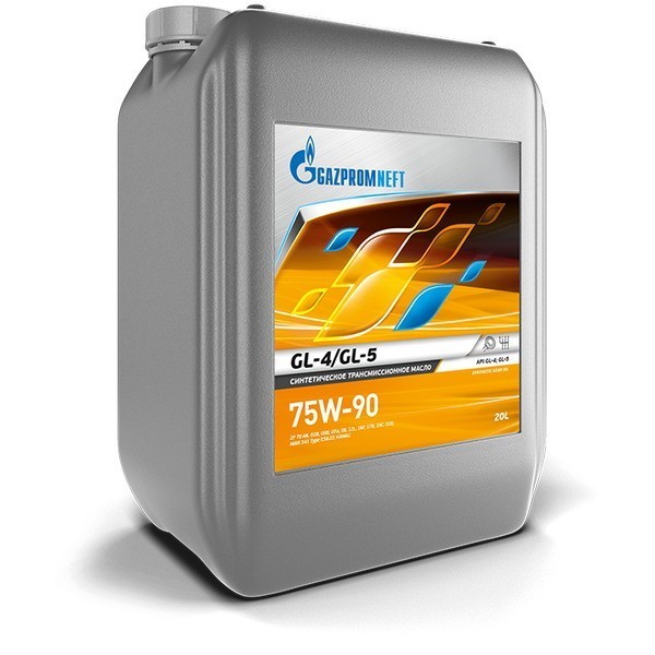 Масло трансмиссионное Газпромнефть GL-4/GL-5 75W-90 (20л) 253650147
