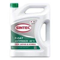 Антифриз A-40 Sintec OEM Japan&Korea P-OAT green (зеленый) 5кг 6145017