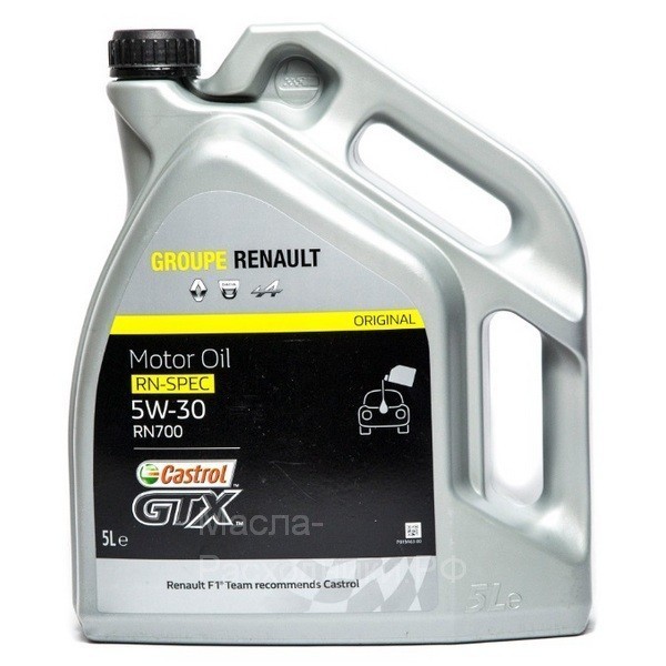 Масло моторное RENAULT RN-SPEC RN 700 5W30 (5л) 7711943684