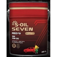 Масло моторное S-oil SEVEN RED9 SN PLUS 5W-30 (20л) E107605 DRAGON