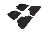 Ворсовые 3D коврики HONDA CR-V IV 2012-2016 (Черные) комплект SEINTEX 86300