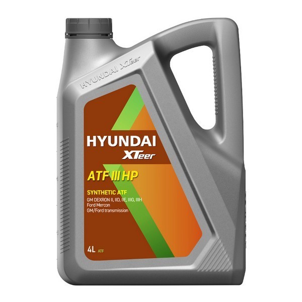 HYUNDAI Xteer ATF III HP Жидкость АКПП (4л) / 1041009