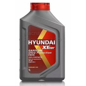 HYUNDAI Xteer GASOLINE ULTRA PROTECTION 0W-30 SN Масло моторное (1л) 1011122