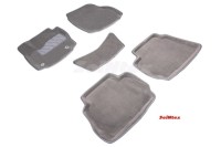 SEINTEX Ворсовые 3D коврики FORD MONDEO 2010-2015 серые (комплект) 89101