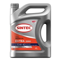 Масло моторное 15W-40 SINTEC EXTRA 2000 SJ/CF (4л) 600270