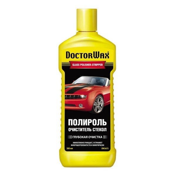 DW5673 Doctor Wax Полироль очиститель стекол (300 мл)