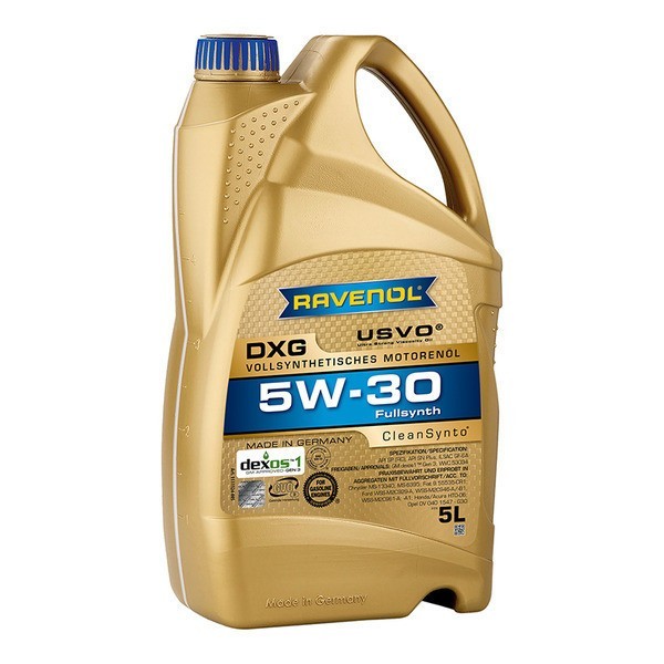 Масло моторное Ravenol DXG 5W-30 (АКЦИЯ 5л по цене 4л) 1111124A0501909