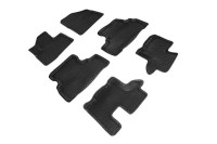 Коврики 3D EVA "РОМБ" KIA Sorento Prime 2015-н.в. черные (комплект) SEINTEX 95302