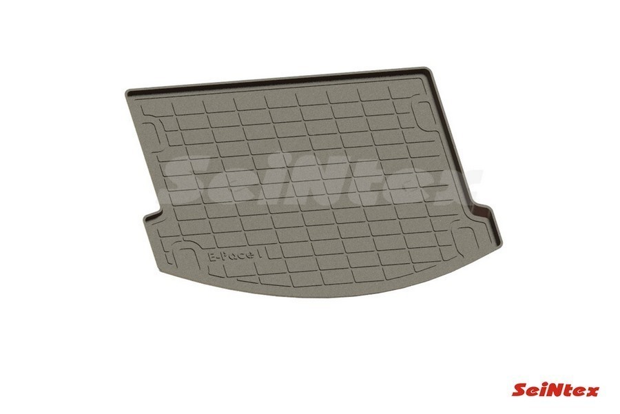 Коврик в багажник Jaguar E-Pace 2017-н.в. полимерный (черный) (шт) SEINTEX 93463