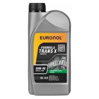 Масло трансмиссионное EURONOL TRANS X 80W-90 GL-4/5 (1л) 80212