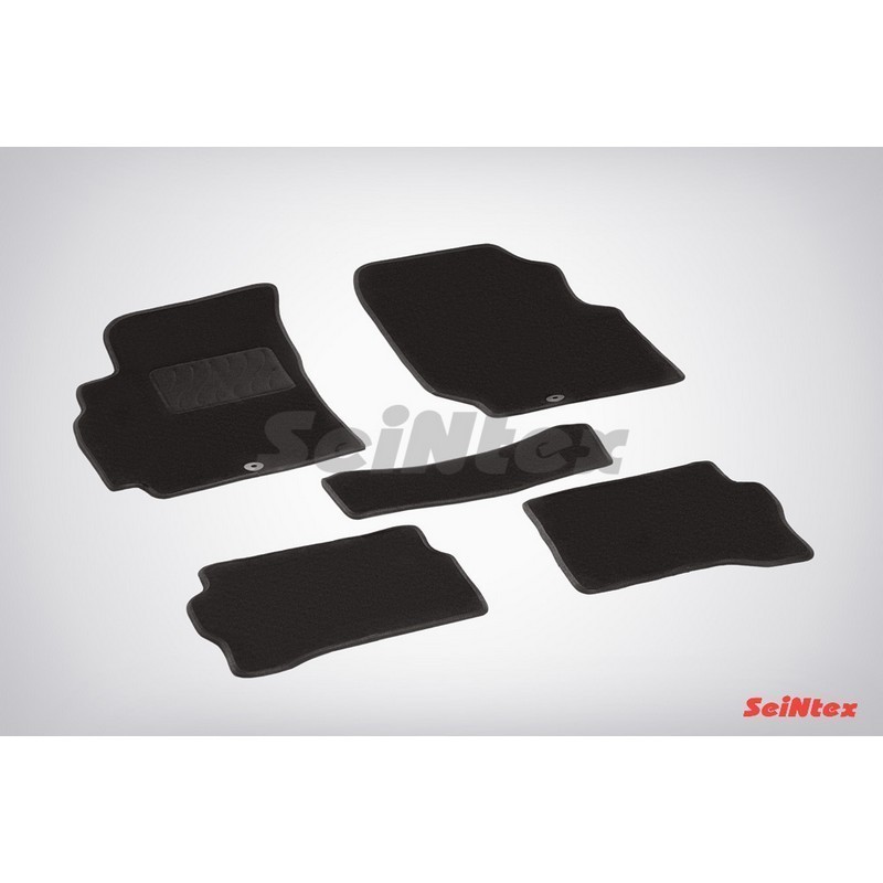 Ворсовые коврики LUX NISSAN ALMERA classic (B10) 2006-2013 (комплект) SEINTEX 83302