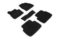 SEINTEX Ворсовые 3D коврики MAZDA CX5 II 2017- черные (комплект) 89339