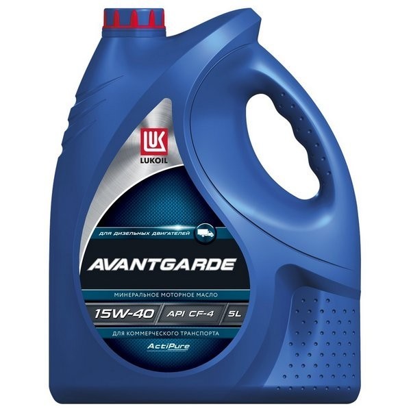 Масло моторное Лукойл Авангард 15W-40 CF-4/SG (5л) 3636301