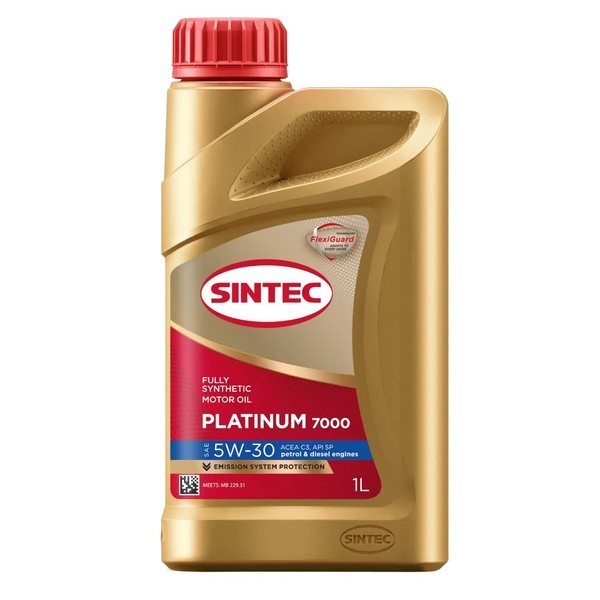 Масло моторное 5W-30 SINTEC PLATINUM 7000 С3 SP (1л) 600148