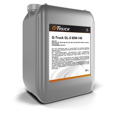 Масло трансмиссионное G-Truck GL-5 85W-140 (20л) 253640184 G-ENERGY