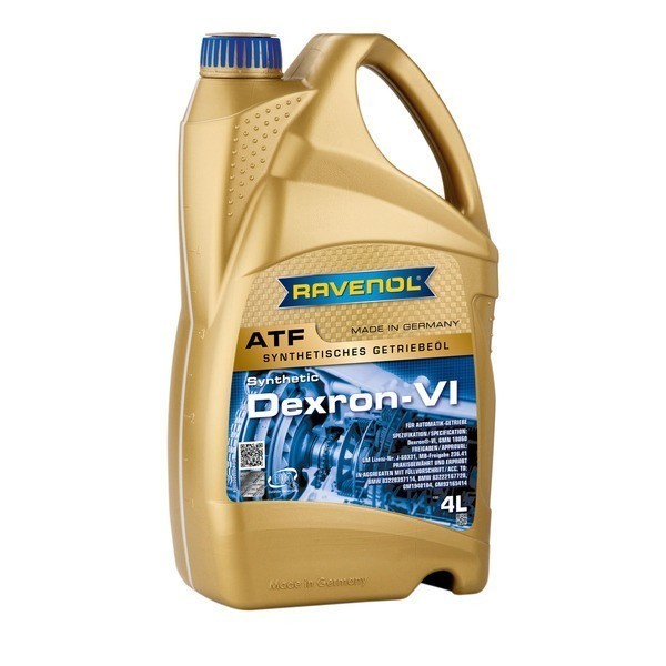 Трансмиссионное масло RAVENOL ATF Dexron VI (4л) 4014835732292