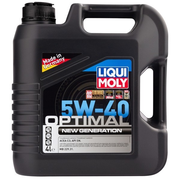 LIQUI MOLY Optimal New Generation 5W-40 SN, C3 Масло моторное (4л) 39033