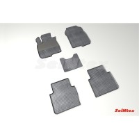 Коврики резиновые с рисунком "Сетка" HONDA CR-V V 2016- (комплект) SEINTEX 88469