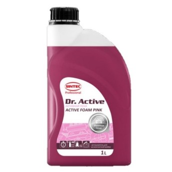 Активная пена для бесконтактной мойки Dr.Active - Active Foam Pink 1л 801709 SINTEC