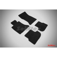 Ворсовые коврики LUX BMW 5 Ser F-10 (рест) 2WD 2013- (комплект) SEINTEX 85935