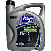 Масло моторное NORD OIL Premium N 5W-40 SN/CF синт (5л) NRL067 (АКЦИЯ 5 по цене 4)
