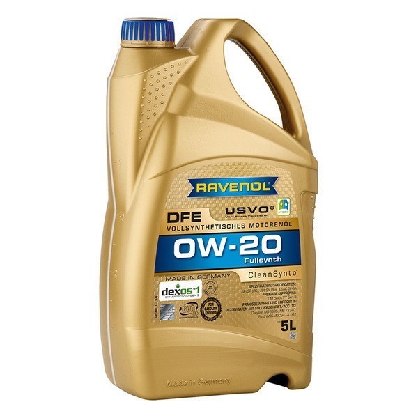 Ravenol DFE 0W-20 Масло моторное (АКЦИЯ 5л по цене 4л) 111110900501A1R