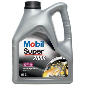 Масло моторное Mobil Super 2000 X1 10W-40 (4л) 152568