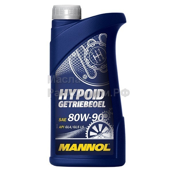 Масло трансмиссионное Mannol Hypoid-Getriebeoel 80W-90 (1л) 1308
