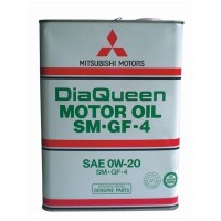 Масло моторное 7805610 Mitsubishi DiaQueen 0W-20 SM, (4л)
