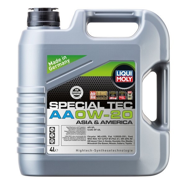 Масло моторное Liqui Moly Special Tec AA 0W-20 (4л) 8066