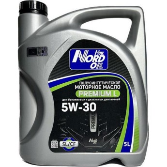Масло моторное NORD OIL Premium L 5W-30 (5л) NRL083 (АКЦИЯ 5 по цене 4)