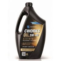 Масло моторное CWORKS OIL 5W-40 SN/CF A3/B4 (АКЦИЯ 4л+1л) A130R3004A