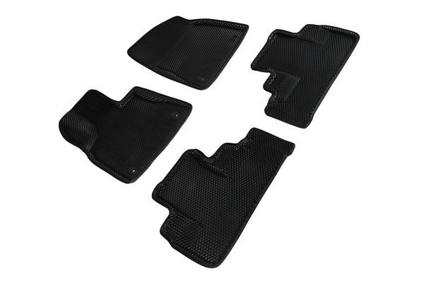 Коврики 3D EVA "РОМБ"Lexus RX IV 2015-н.в. черные (комплект) SEINTEX 95307