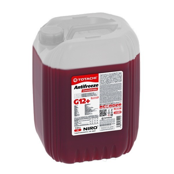 Антифриз NIRO красный G12+ концентрат (10кг) 44610 TOTACHI
