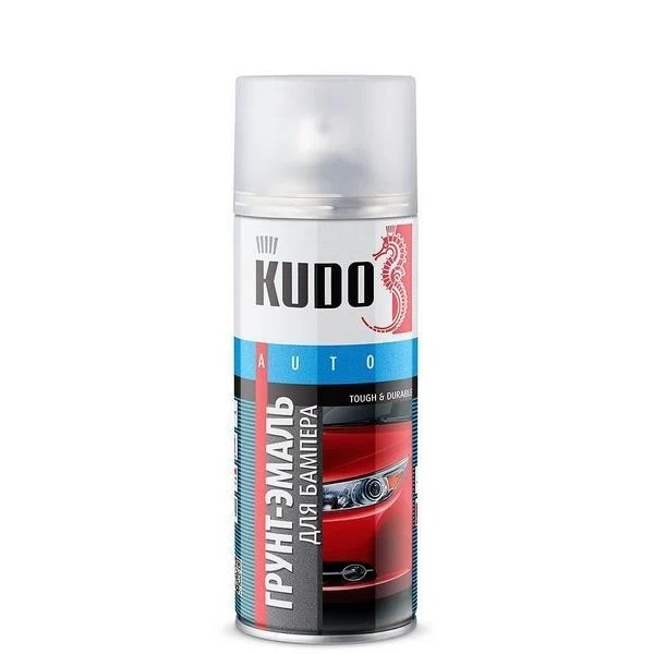 Грунт-эмаль для бампера (черная) 6202 KUDO KU6202