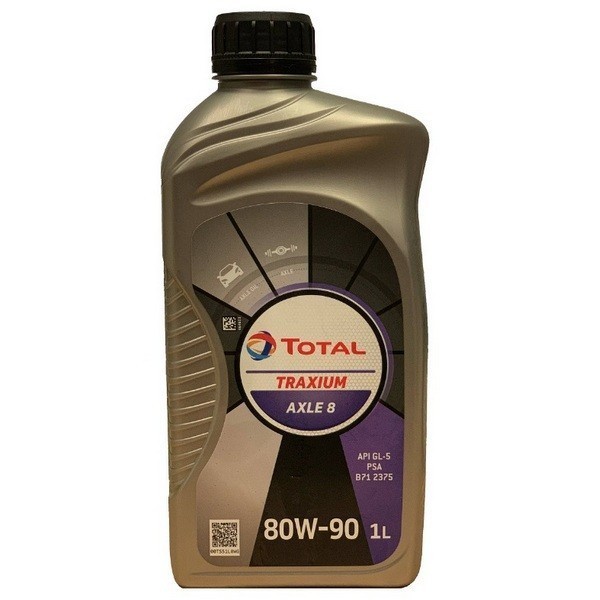 TOTAL TRAXIUM AXLE 8 80W-90 Трансмиссионное масло для МКПП (1л) 214144